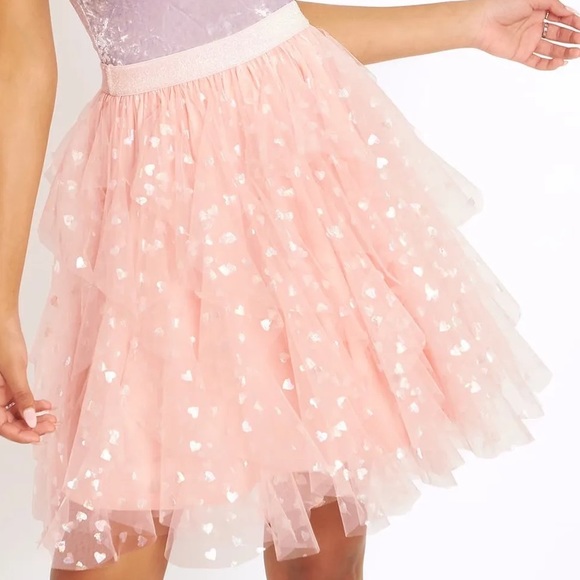 Blackmilk “RAINBOW HEARTS TUTU” Size Large L NWT - Picture 1 of 15